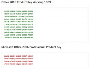 Ms Office Key Generator 2016